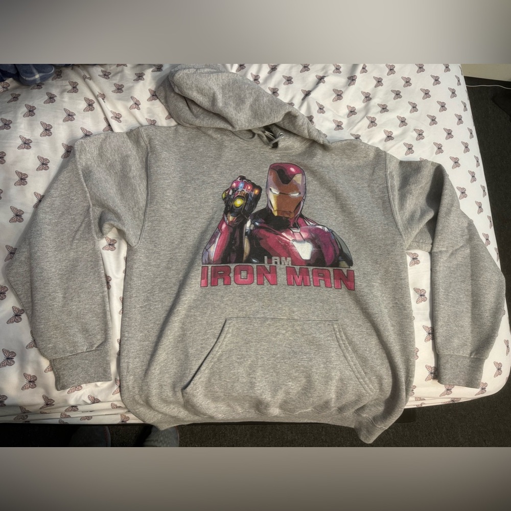 Marvel iron man hoodie men’s